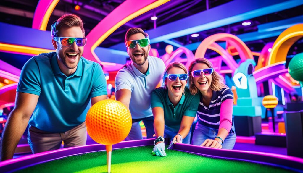 Preise Schwarzlicht Minigolf