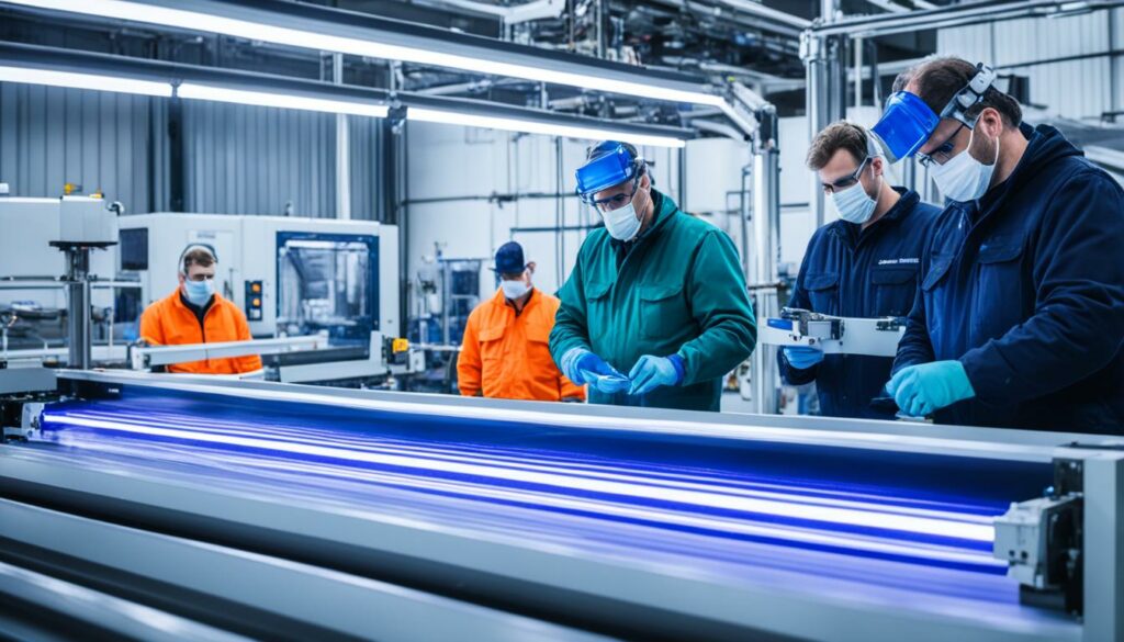 UV-Lichtschranken in industriellen Anwendungen