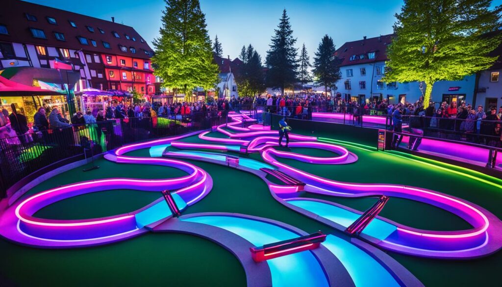 schwarzlicht minigolf nürnberg